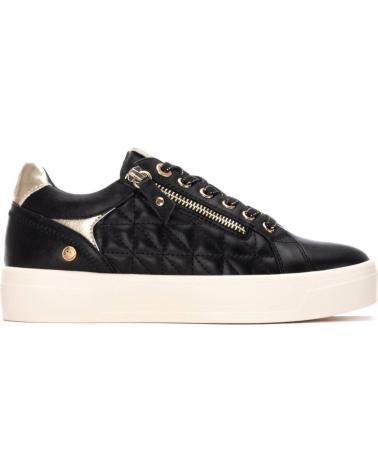 SNEAKERS URBANE XTI 144413 NERE CON CERNIERA E PLATFORM NEGRO