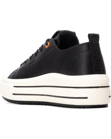 REFRESH 172940 BLACK PLATFORM SNEAKERS NEGRO