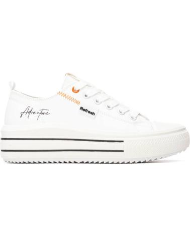 BASKETS REFRESH 172940 BLANCHES À PLATEFORME BLANCO