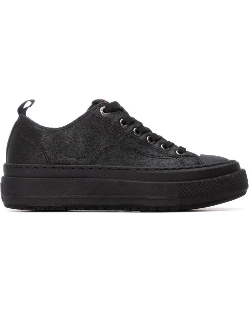 REFRESH 173072 BLACK PLATFORM SNEAKERS NEGRO