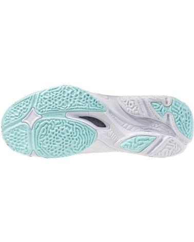 MIZUNO ZAPATILLAS WAVE MOMENTUM 3 BALONMANO-VOLEY MUJER BLANCO-CREMA