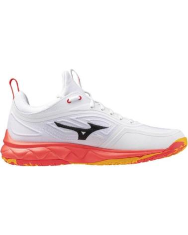 MIZUNO ZAPATILLAS BALONMANO-VOLEY WAVE LUMINOUS 3 UNISEX NARANJAS BLANCO-NARANJA