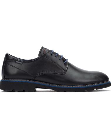 PIKOLINOS ALARCON M7D-4289 ELEGANTE SCHNÜRSCHUHE SCHWARZES LEDER NEGRO
