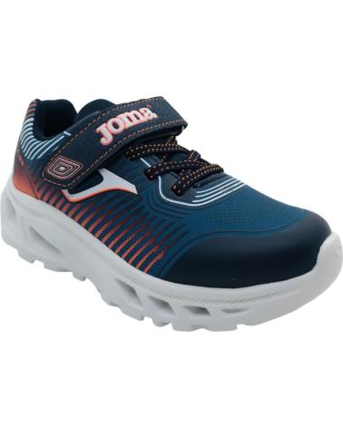 SCARPA SPORTIVA JOMA AQUILES JR2503 CON LUCI BLU MARINO/ARANCIO AZUL MARINO