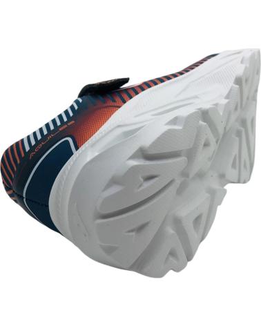 SCARPA SPORTIVA JOMA AQUILES JR2503 CON LUCI BLU MARINO/ARANCIO AZUL MARINO