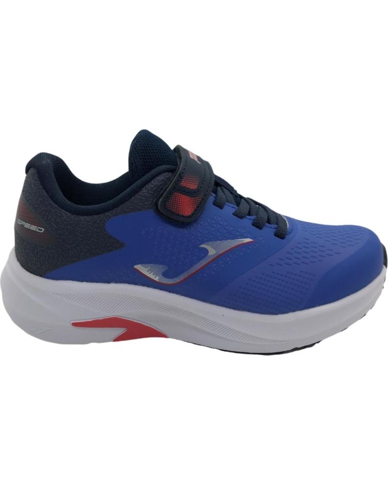 TÊNIS ESPORTIVO JOMA SPEED JR 2504 VELCRO AZUL AZUL