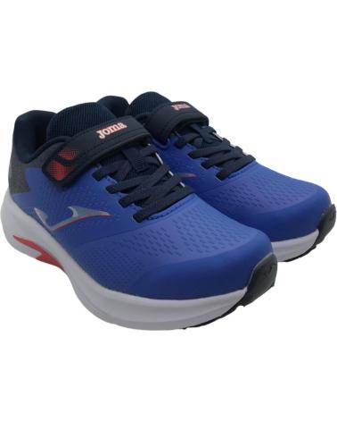TÊNIS ESPORTIVO JOMA SPEED JR 2504 VELCRO AZUL AZUL