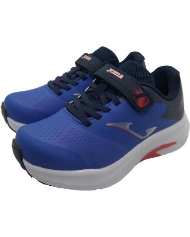 TÊNIS ESPORTIVO JOMA SPEED JR 2504 VELCRO AZUL AZUL
