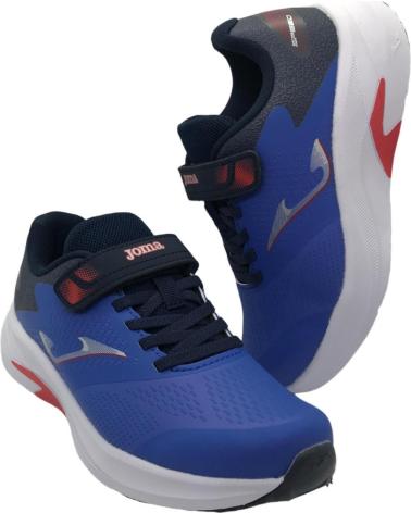 TÊNIS ESPORTIVO JOMA SPEED JR 2504 VELCRO AZUL AZUL