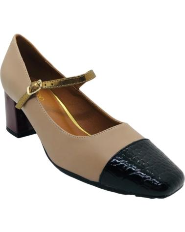 GIOSEPPO OKLEE 76037 BEGE - SAPATOS DE SALTO COM TIRA MARY JANE BEIGE