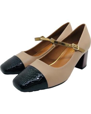 GIOSEPPO OKLEE 76037 BEGE - SAPATOS DE SALTO COM TIRA MARY JANE BEIGE