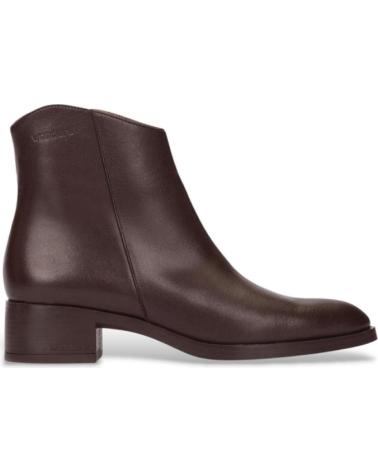 WONDERS BOTINES DE TACÓN D1801 MARRÓN PARA MUJER MARRóN