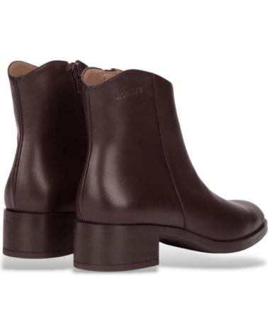 WONDERS BOTINES DE TACÓN D1801 MARRÓN PARA MUJER MARRóN
