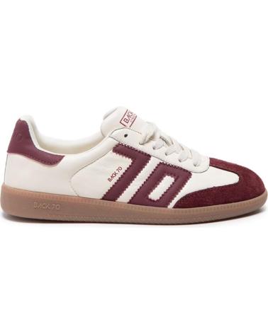 SNEAKERS BACK 70 108005 BLANCO Y BURDEOS BLANCO-BURDEOS