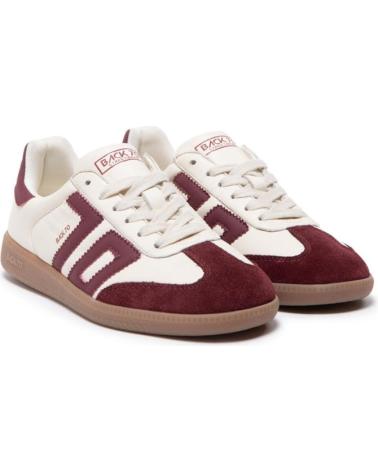 SNEAKERS BACK 70 108005 BLANCO Y BURDEOS BLANCO-BURDEOS
