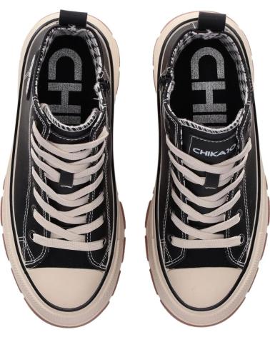 CHIKA10 VANIA 02 SCHWARZE SNEAKER NEGRO-BLACK