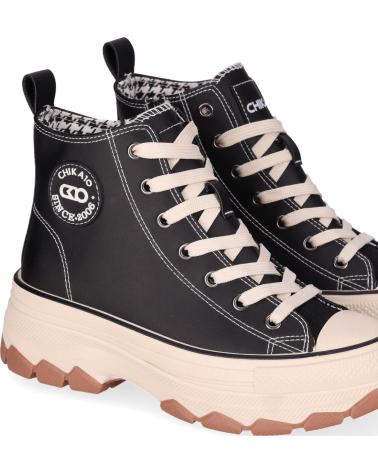 CHIKA10 VANIA 02 SCHWARZE SNEAKER NEGRO-BLACK