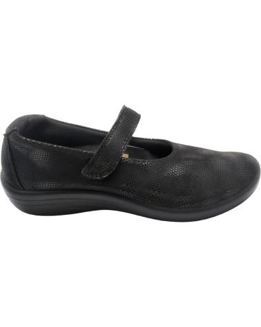 BAILARINAS ARCOPEDICO ESTRELA DE LICRA NEGRA NEGRO