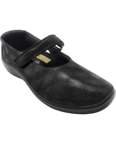 BAILARINAS ARCOPEDICO ESTRELA DE LICRA NEGRA NEGRO