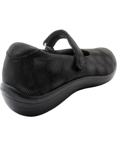 BAILARINAS ARCOPEDICO ESTRELA DE LICRA NEGRA NEGRO