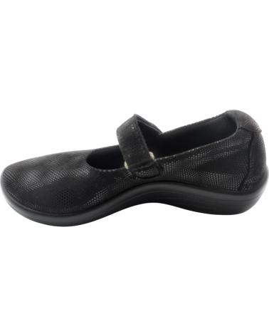 BAILARINAS ARCOPEDICO ESTRELA DE LICRA NEGRA NEGRO