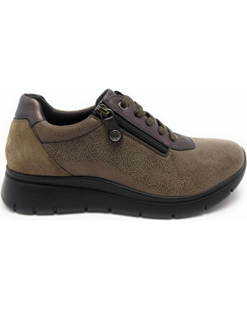 FREIZEIT-SNEAKER IMAC 856510 AUS LYCRA IN TAUPE TAUPE