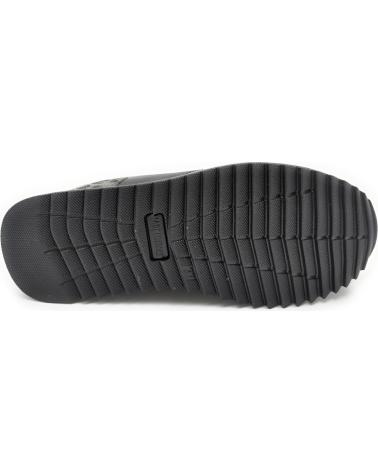 SNEAKERS IMAC 858248 IN PELLE ANTRACITE NERA NEGRO