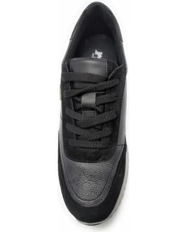 SNEAKERS IMAC 858248 IN PELLE ANTRACITE NERA NEGRO