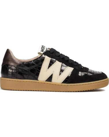 WONDERS NUBIA AUSTRAL SCHWARZE SNEAKER NEGRO