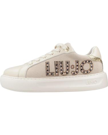 LIU JO KYLIE 22 SNEAKER BRONZE SAND MIT NIETEN-DETAILS SAND
