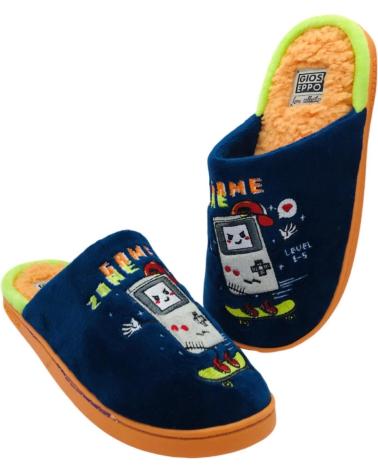 GIOSEPPO COMFREY 76515 - PANTOFOLE PER BAMBINO BLU AZUL