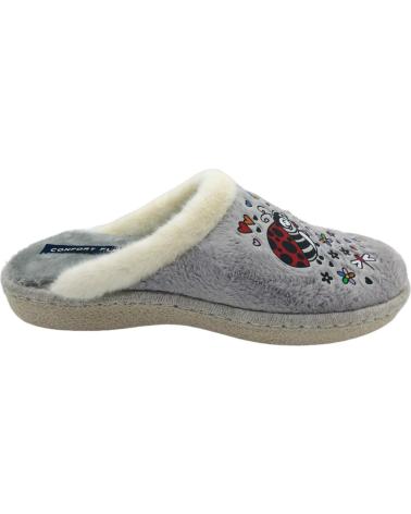 PINTURINES SLIPPERS C-383 J. ORTEGA GREY GRIS