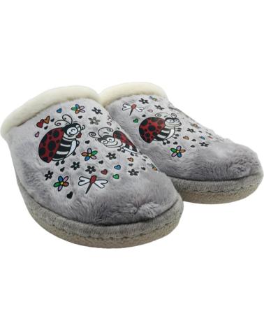 PINTURINES SLIPPERS C-383 J. ORTEGA GREY GRIS