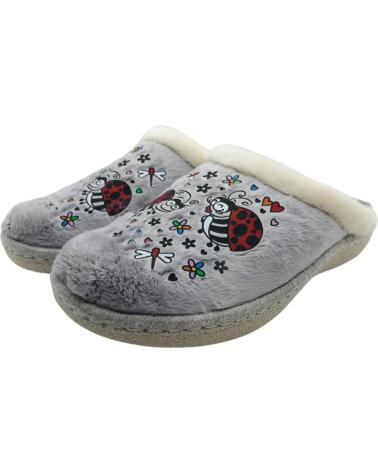 PINTURINES SLIPPERS C-383 J. ORTEGA GREY GRIS