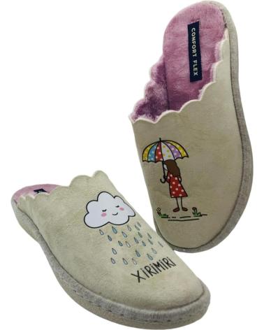 PINTURINES SLIPPERS C-350 J. ORTEGA BEIGE BEIGE