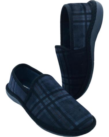 PINTURINES CLOSED SLIPPERS C-231 J. ORTEGA NAVY MARINO