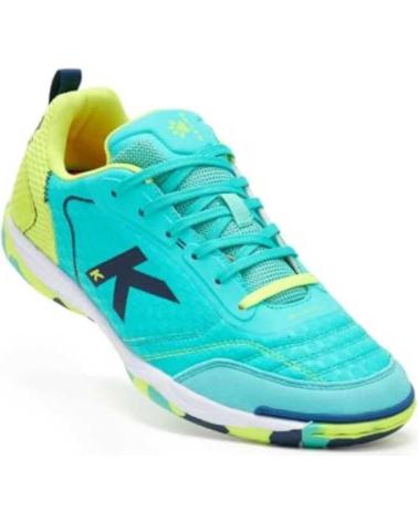 KELME GOLEIRO INDOOR 55932 0460 – HALLENFUSSBALLSCHUHE KINDER AQUA GRÜN VERDE