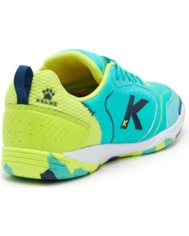 KELME GOLEIRO INDOOR 55932 0460 – HALLENFUSSBALLSCHUHE KINDER AQUA GRÜN VERDE