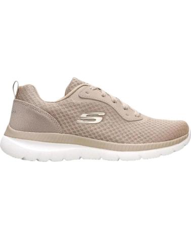 Accueil-SKECHERS-ZAPATILLAS-MUJER-12607-BEIGE