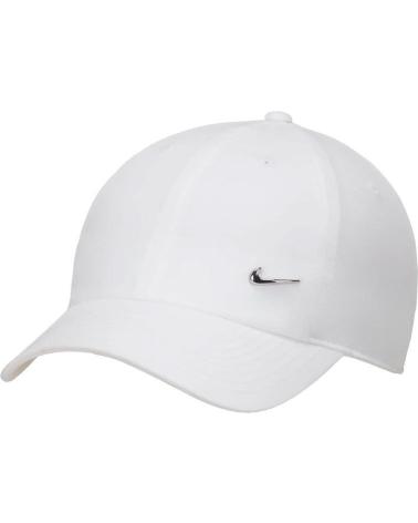 CAPPELLINO NIKE DRI-FIT CLUB METAL SWOOSH FB5372-410 BIANCO BLANCO