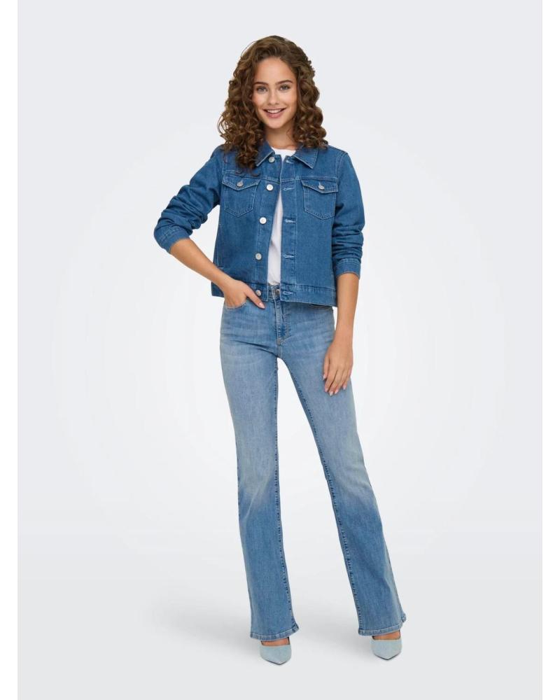 ONLY VAQUERO MUJER FLARE 15337826 AZUL