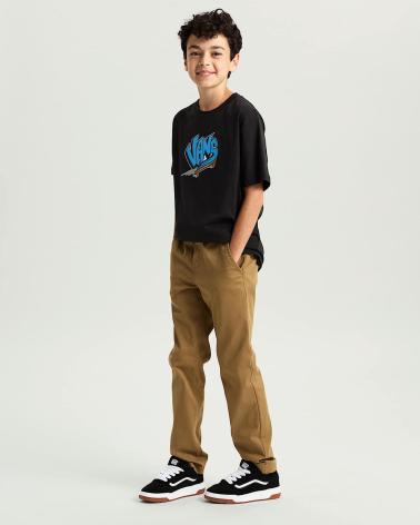 VANS OFF THE WALL CAMISETA VANS NINO VN000RDGBLK NEGRO