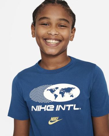T-SHIRT NIKE SPORTSWEAR AMPLIFY BLEU AZUL
