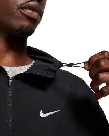 NIKE JAQUETA DE CORRIDA MILER REPEL NEGRO