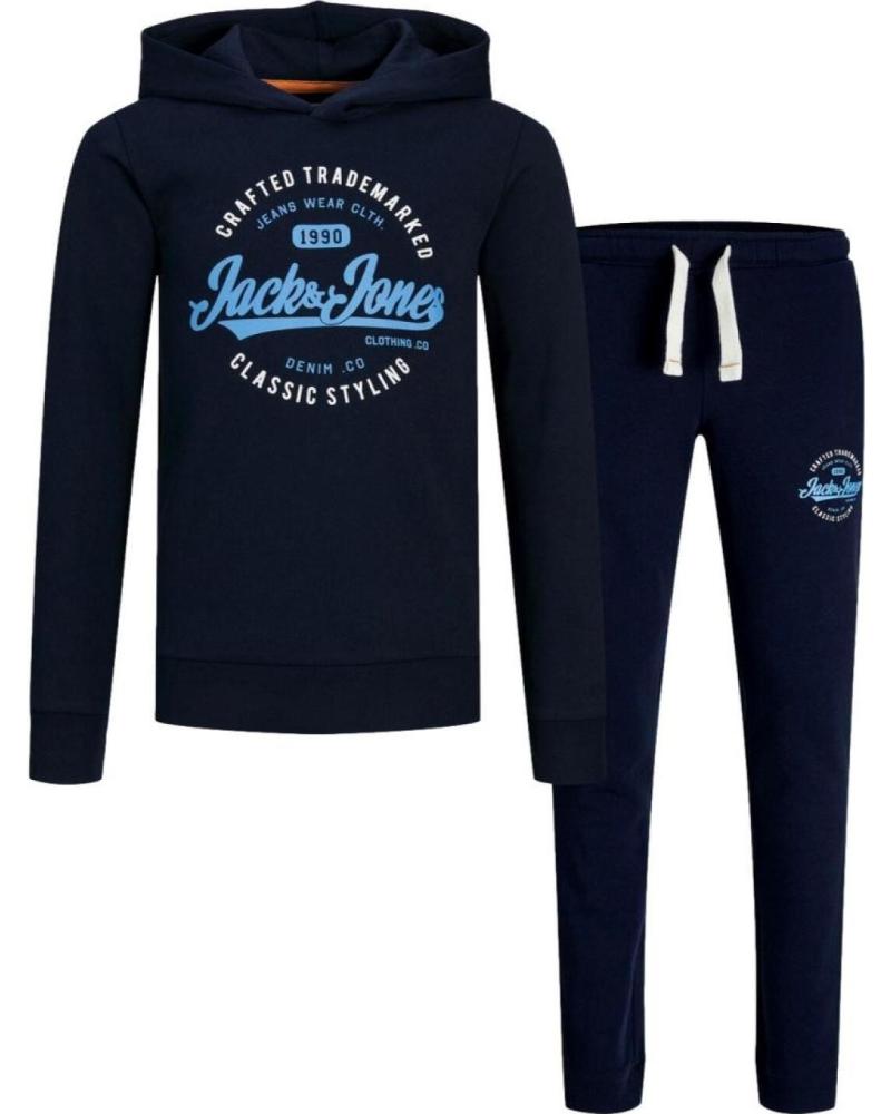 JACK & JONES TRACKSUIT SET 12246779 BLUE AZUL