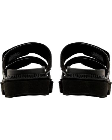 TOMMY JEANS PUFFED SANDALEN SCHWARZ NEGRO