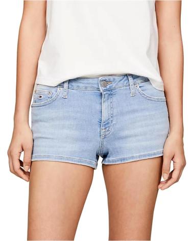 TOMMY JEANS BLUE DENIM SHORTS AZUL