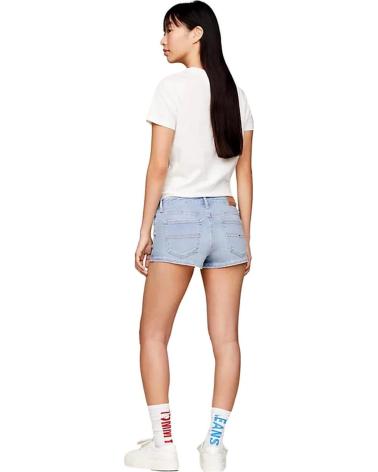 TOMMY JEANS BLUE DENIM SHORTS AZUL