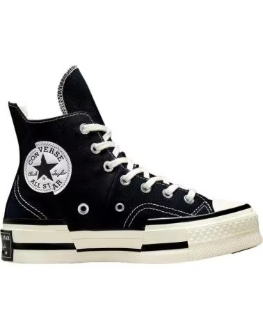 CONVERSE SNEAKER CHUCK 70 PLUS CANVAS A00916C NERO NEGRO