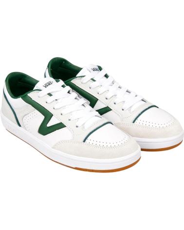 VANS LOWLAND COMFYCUSH R WHITE AND GREEN BLANCO